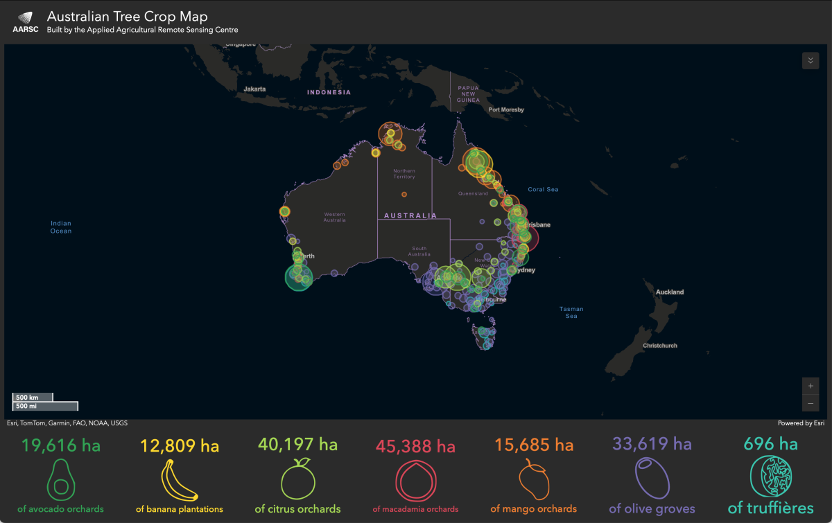 Australian Tree Crop Map